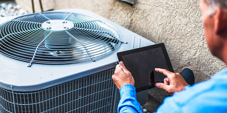 Checking air conditioner