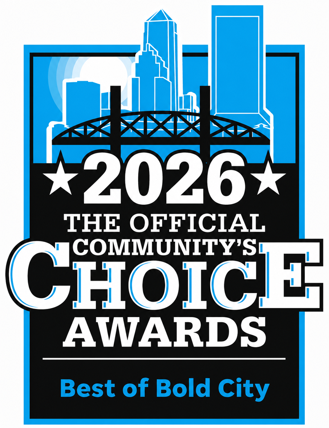 Cool R Us 2026 Best of Bold City badge